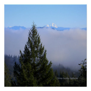 Lassen im Nebel... Poster