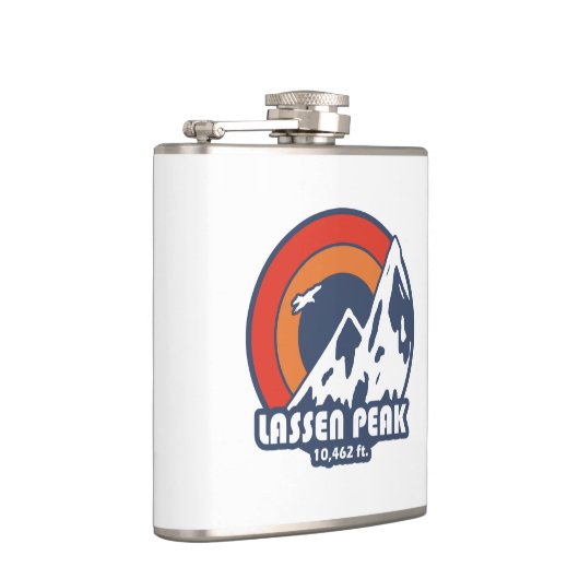 Lassen Peak California Sun Eagle Flachmann (Rechts)