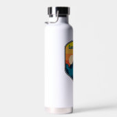 Lassen Peak California Sunrise Trinkflasche (Rechts)
