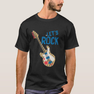 Lassen s Rock Star Rock'n'Roll Retro 80er Music Gi T-Shirt