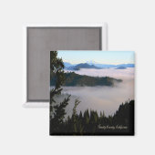 Lassen Sie am Nebel-See vorbei.... Magnet (Vorderseite/Rückseite)