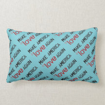 Lassen Sie Amerika-Liebe wieder pillow