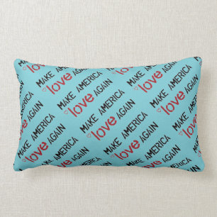 Lassen Sie Amerika-Liebe wieder pillow Lendenkissen