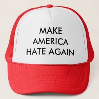 Lassen Sie Amerika wieder hassen Truckerkappe
