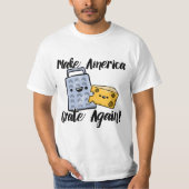 Lassen Sie Amerika wieder zerreiben T-Shirt (Vorderseite)