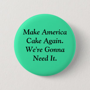 Lassen Sie Amerika wieder zusammenbacken Button