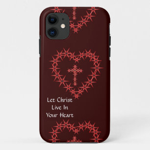 LASSEN SIE CHRISTUS IN IHREM HERZEN LEBEN Case-Mate iPhone HÜLLE