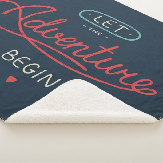 Lassen Sie das Abenteuer anfangen Sherpadecke (3/4)