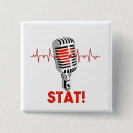 Lassen Sie das mic-Logo fallen Button