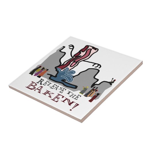 Lassen Sie den Hintern los! Fliese (Seite)