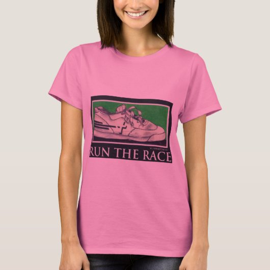 Lassen Sie den Rennen-T - Shirt laufen (Vorderseite)