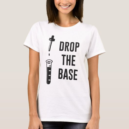 Lassen Sie die Bass-Chemie-Basis fallen T-Shirt (Vorderseite)