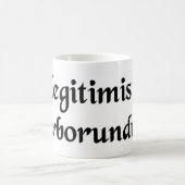 Lassen Sie die bastard Sie nicht unten reiben Kaffeetasse (Mittel)