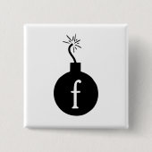 Lassen Sie die f-Bombe fallen Button (Vorderseite)