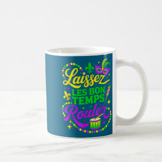 Lassen Sie die guten Zeiten rollen Illustration Kaffeetasse