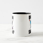 Lassen Sie die Kaffeetasse-Tasse Sumpf-Donald Zweifarbige Tasse (Mittel)