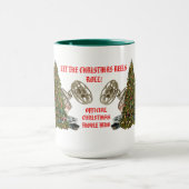 Lassen Sie die Weihnachtsspulen-Rolle Tasse (Zentrum)