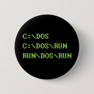 lassen Sie DOS-Lauf laufen Button