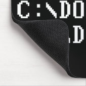 LASSEN SIE DOS-LAUF LAUFEN MOUSEPAD (Ecke)