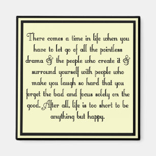 Lassen Sie Drama los Magnet