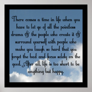 Lassen Sie Drama los Poster