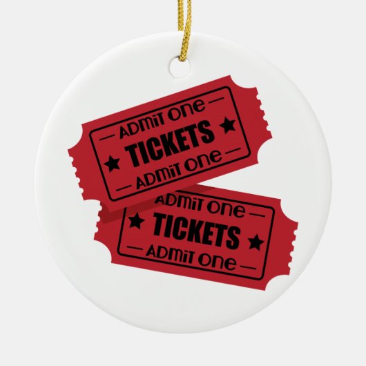 Lassen Sie ein zu Keramik Ornament (Vorne)