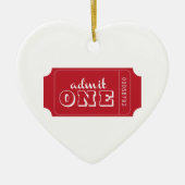 Lassen Sie ein zu Keramikornament (Vorne)