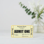 Lassen Sie eine Visitenkarte zu (Stehend Vorderseite)