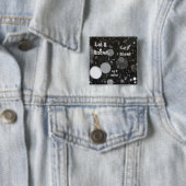 Lassen Sie es auf einem schneebedeckten Hintergrun Button (Beispiel)