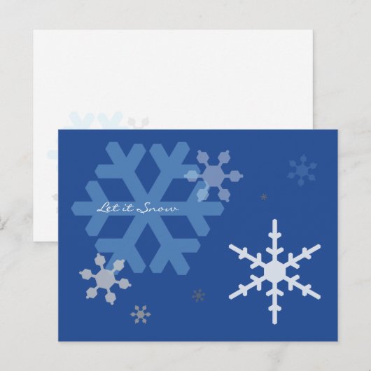 Lassen Sie es auf Postkarte (Vorne/Hinten)