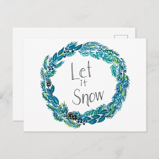 Lassen Sie es auf Postkarte klingen (Vorne/Hinten)