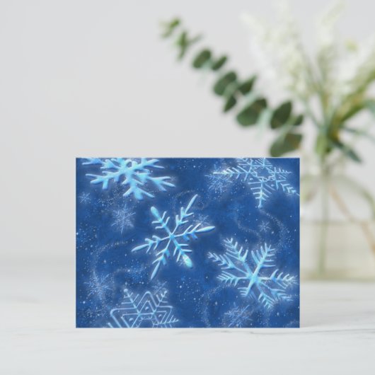 Lassen Sie es auf Postkarte klingen (Stehend Vorderseite)