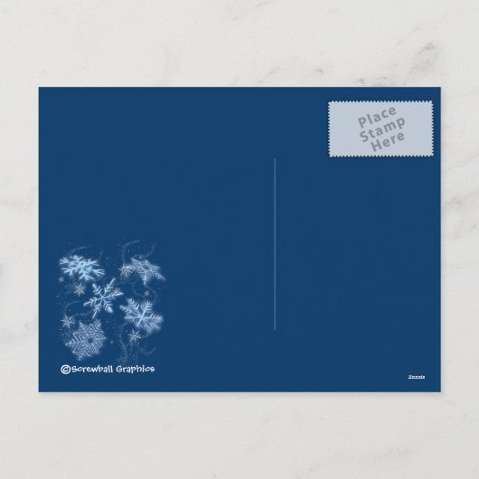 Lassen Sie es auf Postkarte klingen (Rückseite)