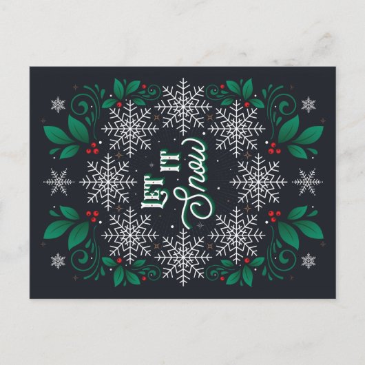 Lassen Sie es auf Postkarte klingen (Vorderseite)