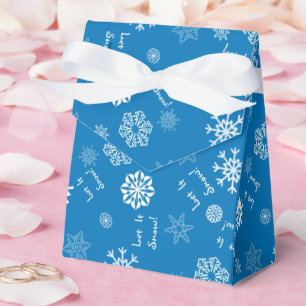 Lassen Sie es blau klingen Geschenkschachtel
