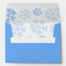 Lassen Sie es die blaue Hülle schneien