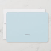 Lassen Sie es einladen Einladung (Rückseite)