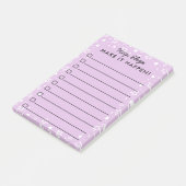 Lassen Sie es geschehen die Stern-u. Post-it Klebezettel (angewinkelt)