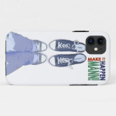 Lassen Sie es geschehen Mann! iPhone Hülle (Rückseite (Horizontal))