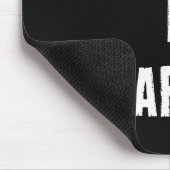 Lassen Sie es geschehen motivierend Zitat Mousepad (Ecke)