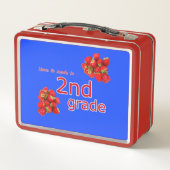 Lassen Sie es in 2. Klasse machen Metall Brotdose (Rückseite)