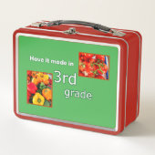 Lassen Sie es in 3. Metall Brotdose (Vorderseite)