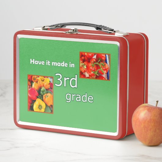 Lassen Sie es in 3. Metall Brotdose (Beispiel)