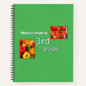 Lassen Sie es in 3. Notizblock (Vorderseite)