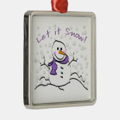 Lassen Sie es in Urlaub kommen Ornament Aus Metall (Rechts)