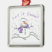 Lassen Sie es in Urlaub kommen Ornament Aus Metall (Links)