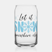 Lassen Sie es irgendwo anders schlafen - Funny Win Dosenglas (Vorderseite)