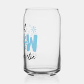 Lassen Sie es irgendwo anders schlafen - Funny Win Dosenglas (Links)