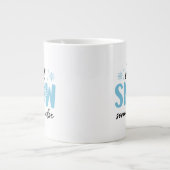 Lassen Sie es irgendwo anders schlafen - Funny Win Jumbo-Tasse (Vorderseite)