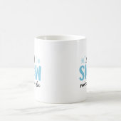 Lassen Sie es irgendwo anders schlafen - Funny Win Kaffeetasse (Mittel)